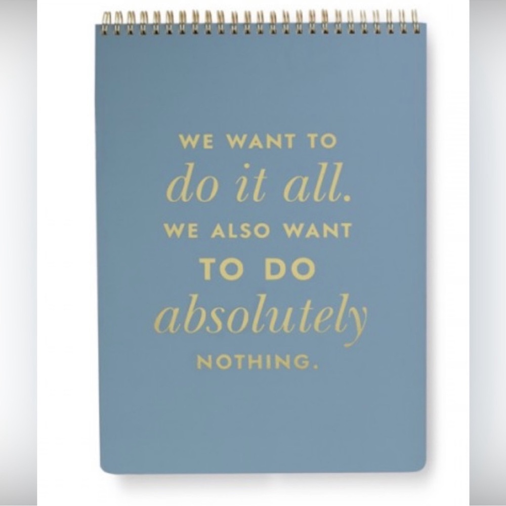 New Kate Spade Do It All Large Spiral Top Notebook